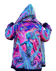 Zodiac Dreams ♒️ Aquarius Reversible Faux Fur Jacket