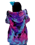 Zodiac Dreams ♋️ Cancer Reversible Faux Fur Jacket