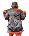 Wildcat Mandala Reversible Faux Fur Jacket