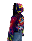 Zodiac Dreams ♋️ Cancer Reversible Faux Fur Jacket