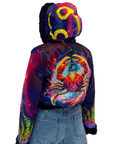Zodiac Dreams ♋️ Cancer Reversible Faux Fur Jacket
