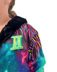 Zodiac Dreams ♊️ Gemini Reversible Faux Fur Jacket