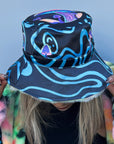 Cosmic Glow Shroom Bucket Hat