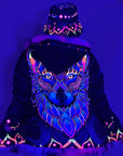 Wolf Reversible Faux Fur Jacket