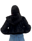 Zodiac Dreams ♋️ Cancer Reversible Faux Fur Jacket