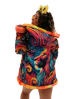 Zodiac Dreams ♌ Leo Reversible Faux Fur Jacket