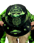 Alien Aura 🛸 Reversible Bucket Hat