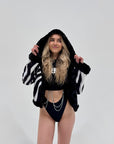 Altered State 🖤 Reversible Faux Fur Jacket