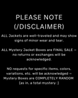Mystery Jacket Box (Festival Overstock)