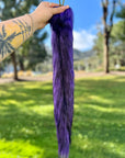 Purple & Black Tail