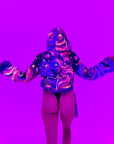 Zodiac Dreams ♎️ Libra Reversible Faux Fur Jacket