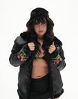 Grumble Toad Reversible Faux Fur Jacket