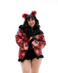 Nine Tails Reversible Faux Fur Jacket