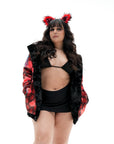 Nine Tails Reversible Faux Fur Jacket