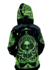 Alien Aura 🛸 Reversible Faux Fur Jacket