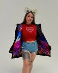 Zodiac Dreams ♉️ Taurus Reversible Faux Fur Jacket