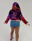Zodiac Dreams ♉️ Taurus Reversible Faux Fur Jacket