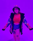 Zodiac Dreams ♉️ Taurus Reversible Faux Fur Jacket