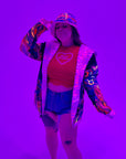 Zodiac Dreams ♉️ Taurus Reversible Faux Fur Jacket