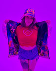 Zodiac Dreams ♉️ Taurus Reversible Faux Fur Jacket