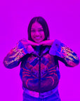 Zodiac Dreams ♋️ Cancer Reversible Faux Fur Jacket