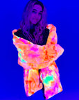 Zodiac Dreams ♐️ Sagittarius Reversible Faux Fur Jacket