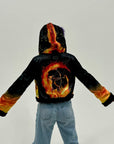 Zodiac Dreams ♐️ Sagittarius Reversible Faux Fur Jacket