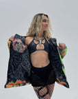 Zodiac Dreams ♏️ Scorpio Reversible Faux Fur Jacket