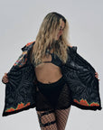 Zodiac Dreams ♏️ Scorpio Reversible Faux Fur Jacket