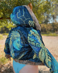 Zodiac Dreams ♍ Virgo Reversible Faux Fur Jacket