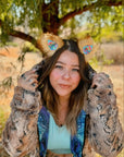 Zodiac Dreams ♍ Virgo Reversible Faux Fur Jacket