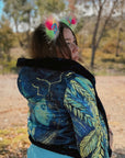Zodiac Dreams ♍ Virgo Reversible Faux Fur Jacket