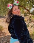Zodiac Dreams ♍ Virgo Reversible Faux Fur Jacket