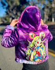 Down the Rabbit Hole Reversible Faux Fur Jacket