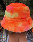 Highlighter Wildcat Bucket Hat