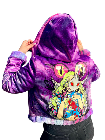 Down the Rabbit Hole Reversible Faux Fur Jacket