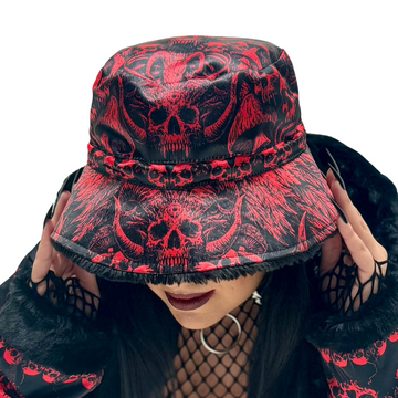 Solid Nightmares Reversible Bucket Hat