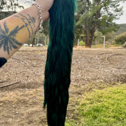 Emerald Green Husky Tail