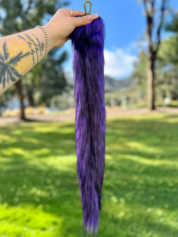 Purple & Black Tail