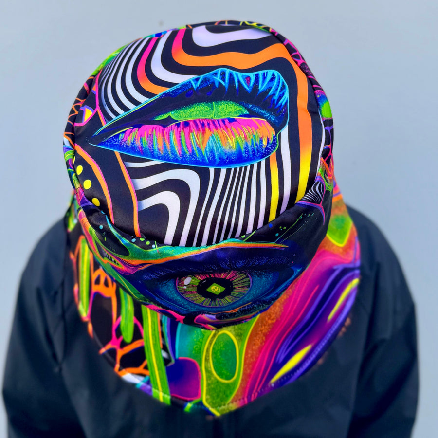 *LIMITED* Toxic Orange Drip n' Dose Reversible Bucket Hat