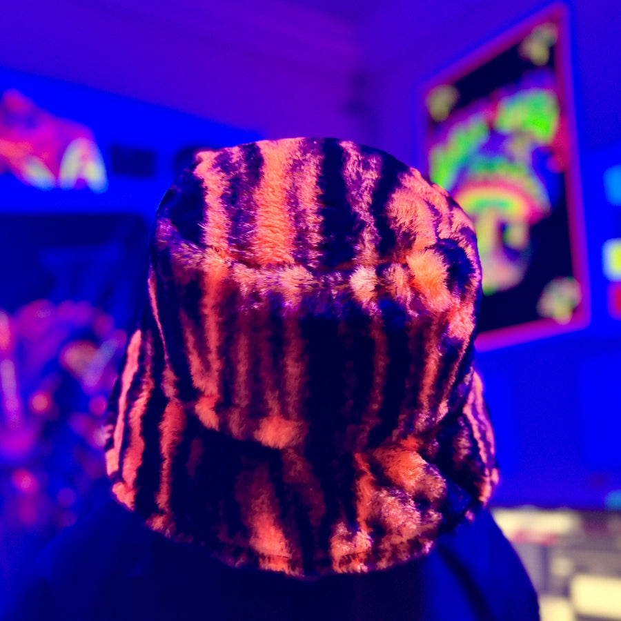 *LIMITED* Toxic Orange Drip n' Dose Reversible Bucket Hat