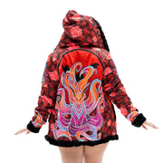 Nine Tails Reversible Faux Fur Jacket