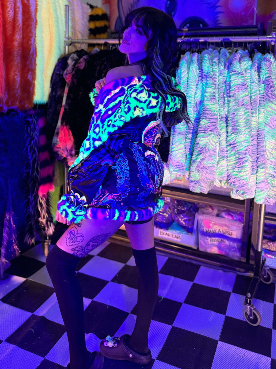 Great Shroom Reversible Faux Fur Jacket