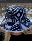 Monochrome Mix Bucket Hat