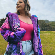 Down the Rabbit Hole Reversible Faux Fur Jacket